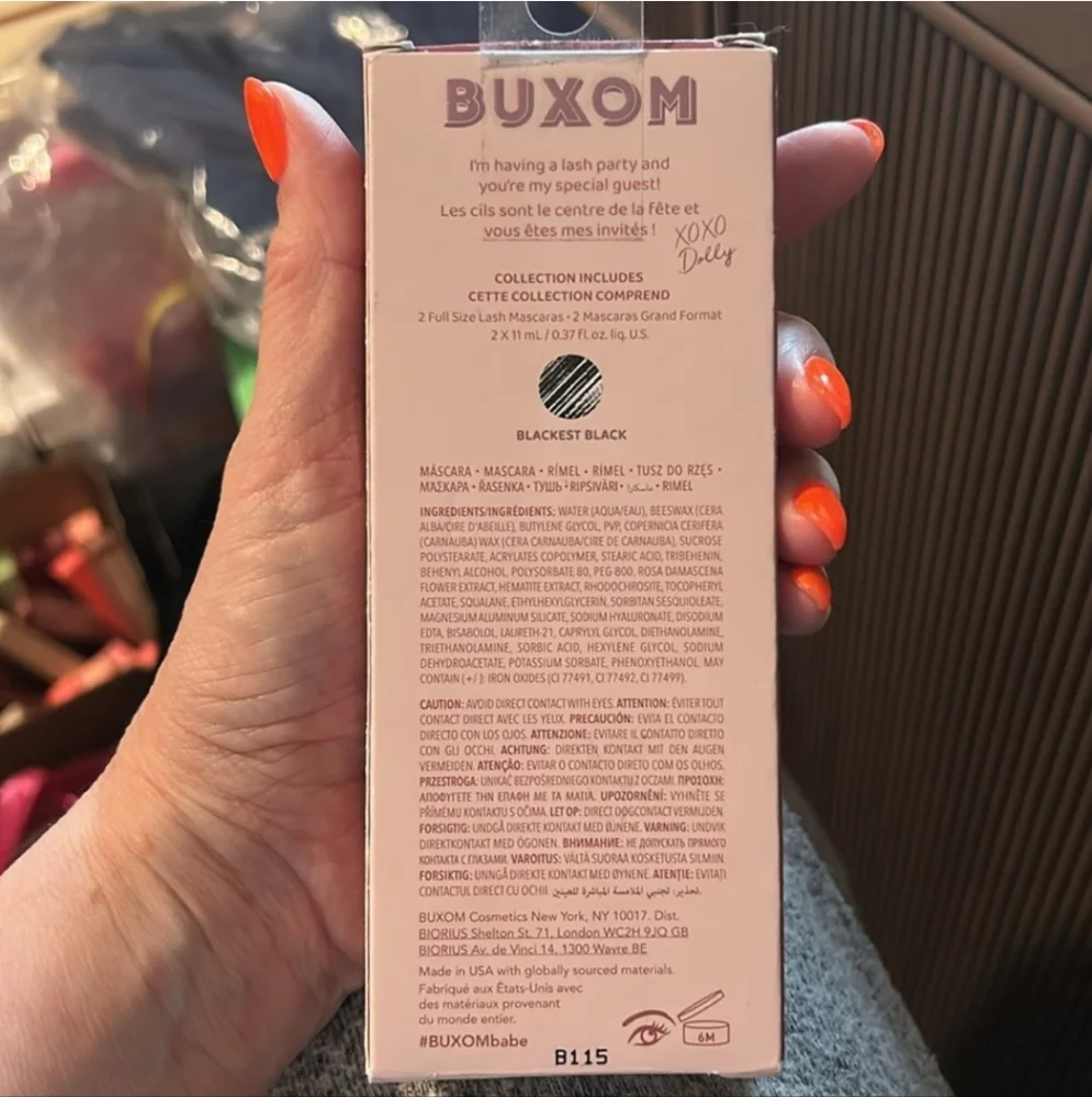 BUXOM Mascara Duo -Blackest Black